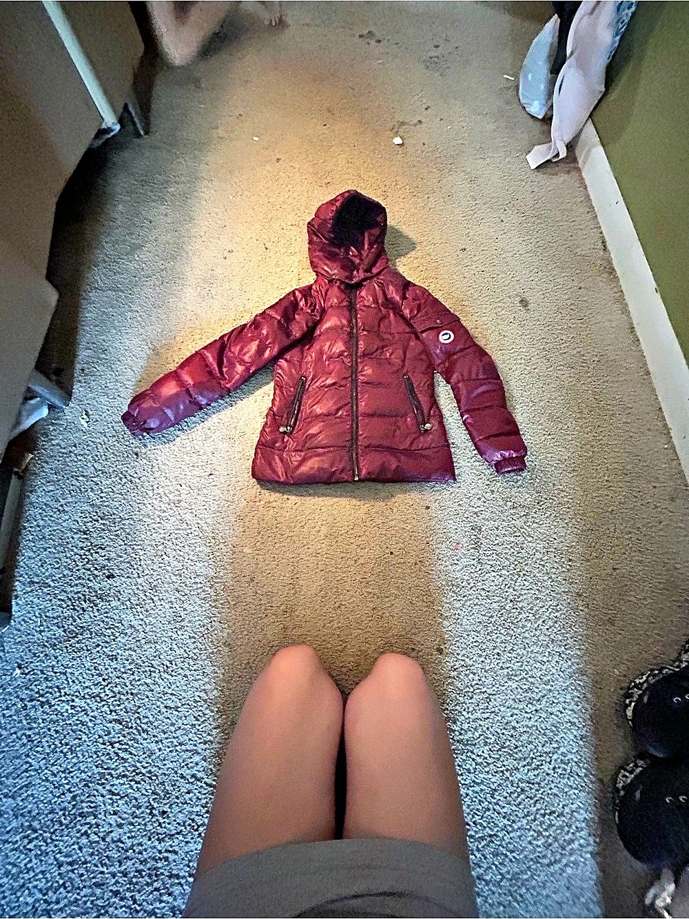 G by Guess Girls Puffer Jacket Size 10/12 Like New